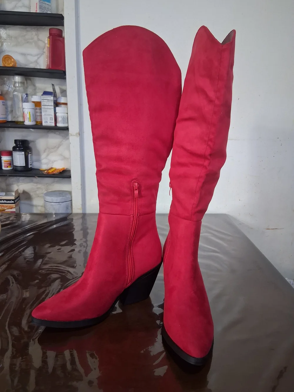 Hawkwell Women's Knee-High Suede Boots – Fall Boots